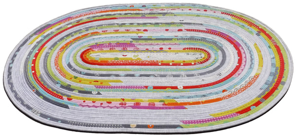 FRENCH-- Jelly-Roll Rug (PDF pattern)