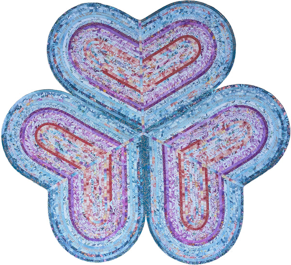 Jelly-Roll Love Rug (paper pattern)