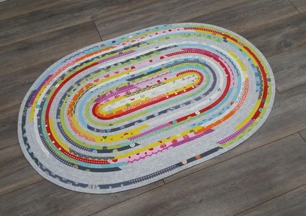 Jelly-Roll Rug Pattern