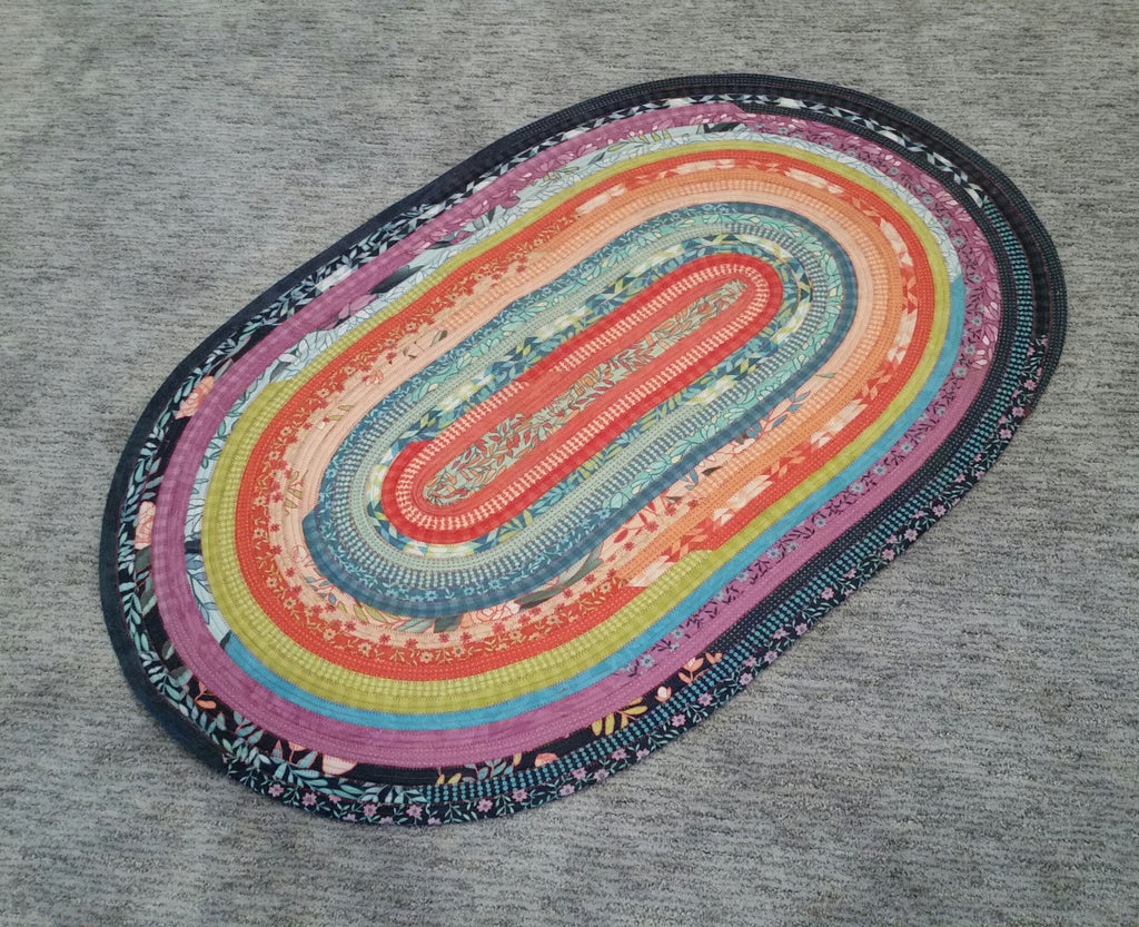 Paper Rug Patterns Jelly-Roll Rug (paper pattern) – RJ Designs / RomaQuilts