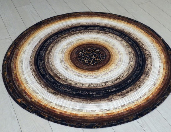 Colossal Round Rug Pattern