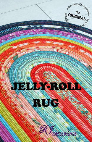 Jelly-Roll Rug (PDF pattern) *updated